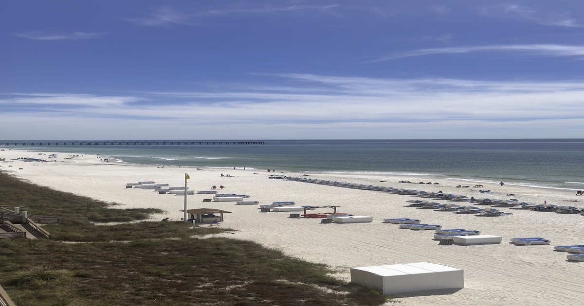 Tidewater Beach Resort skyline